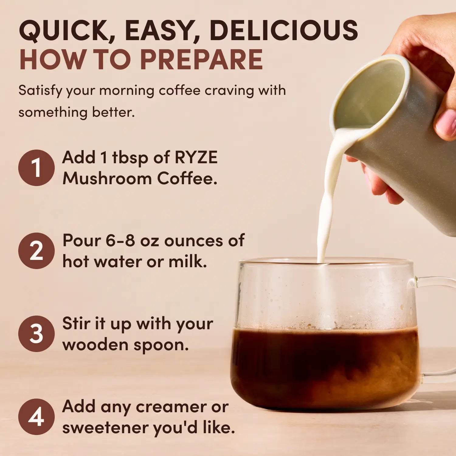 RYZE Ritual Set Dark Roast - Superfood Coffee Moment