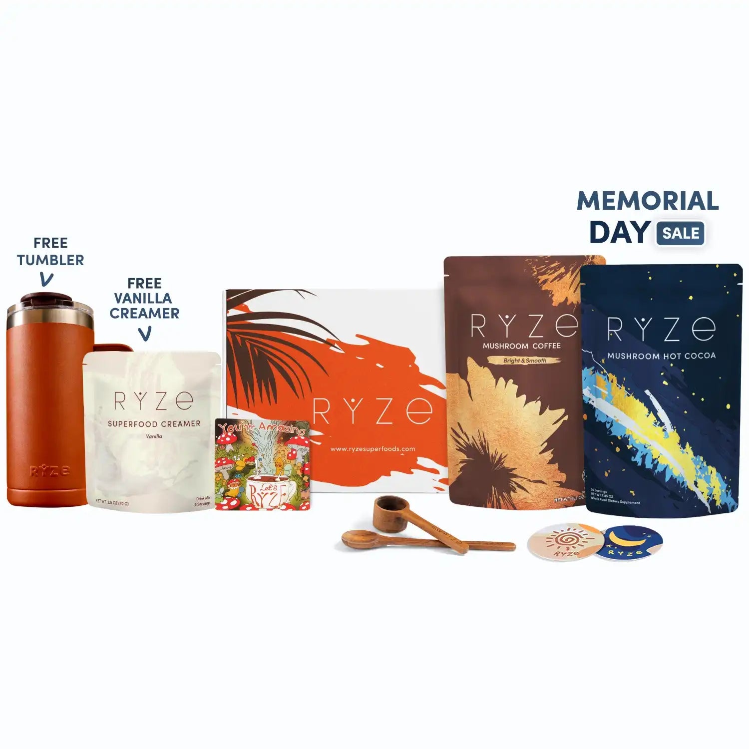 Day + Night Bundle (Coffee + Cocoa) - Daily Superfood Sip