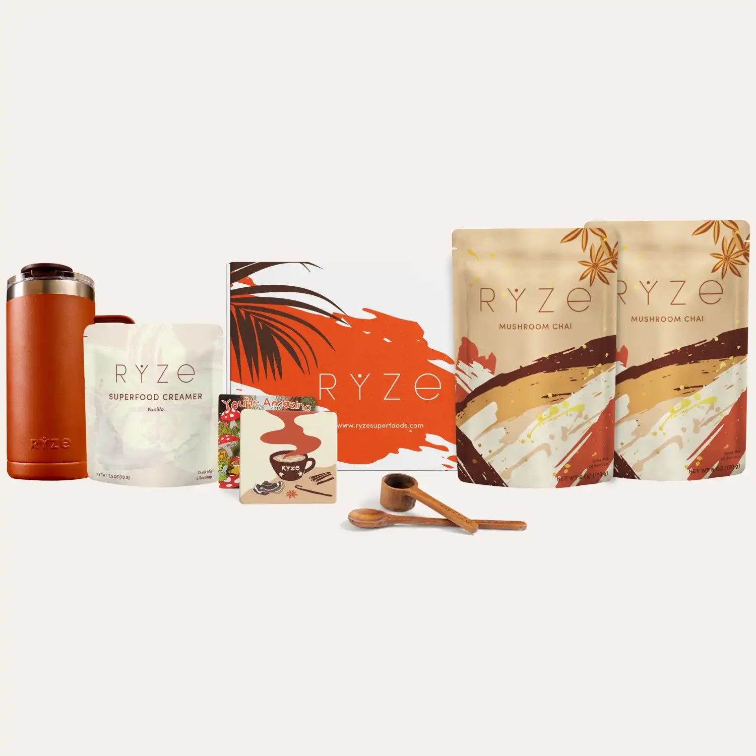 Mushroom Chai Starter Kit (40 Servings) - Daily Coffee Moment