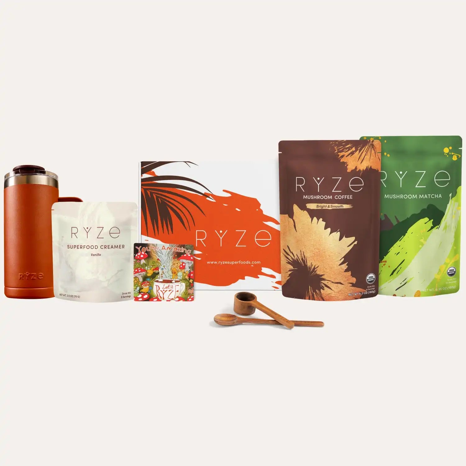 All Day Energy Bundle (Coffee + Matcha) - Mushroom Coffee Moment