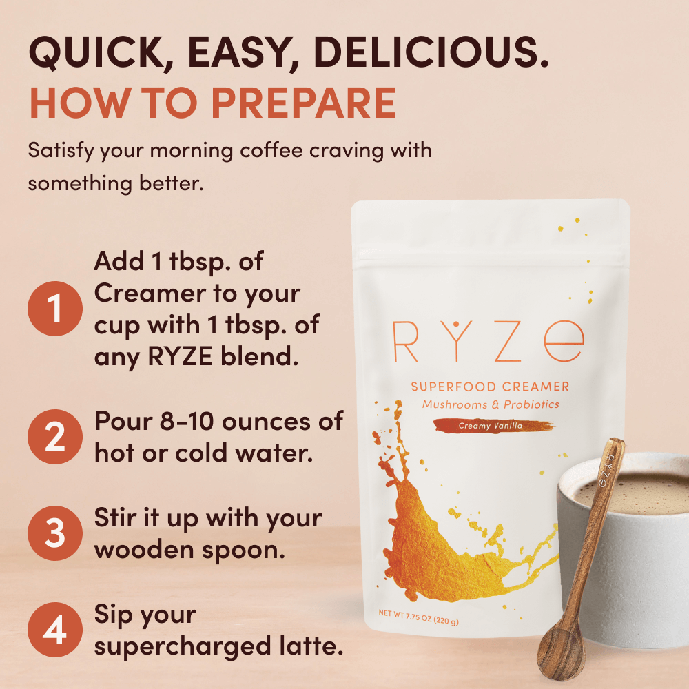Vanilla Creamer 3-Pack - Your Morning RYZE